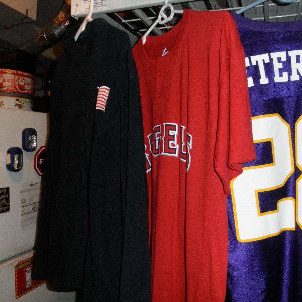 Sports t-shirts and Jersey's. California teams.